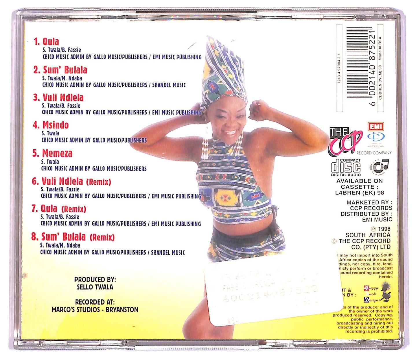 EBOND Brenda - Memeza CD CD081304