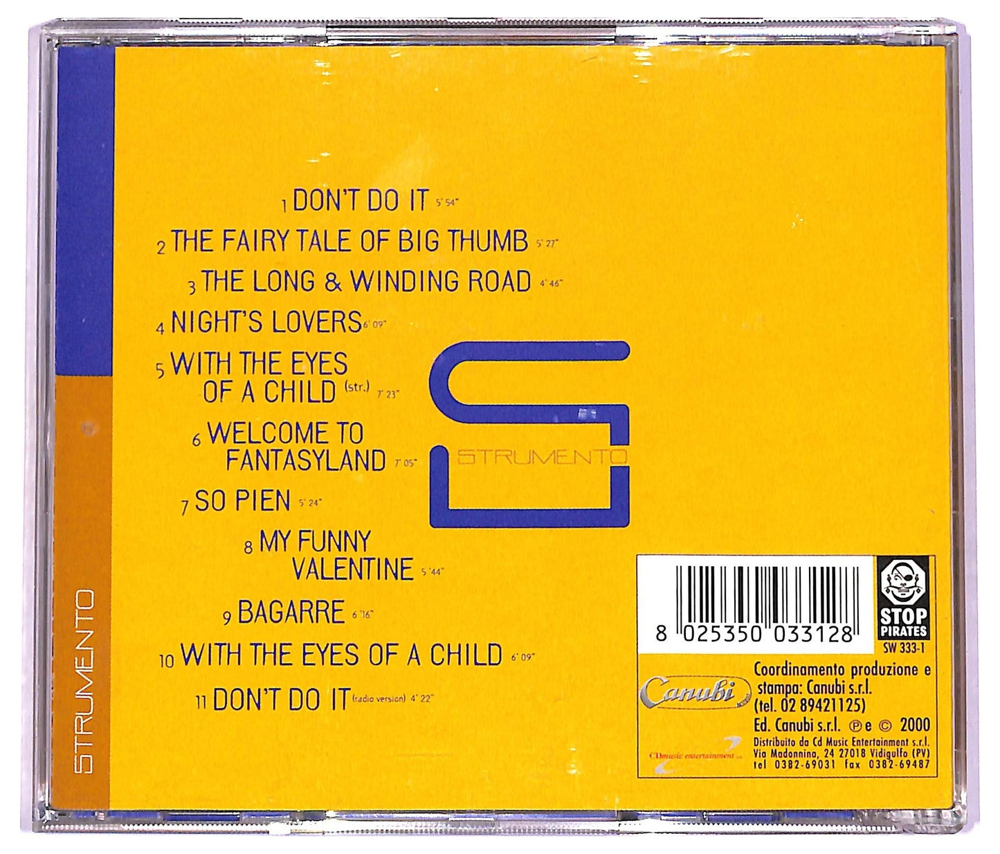 EBOND Gigi Cifarelli - With The Eyes Of A Child CD CD081329