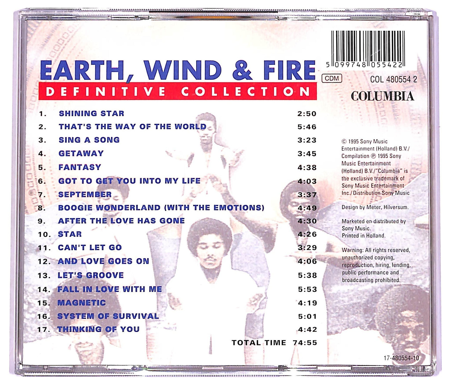 EBOND Earth, Wind & Fire - Definitive Collection CD CD081331