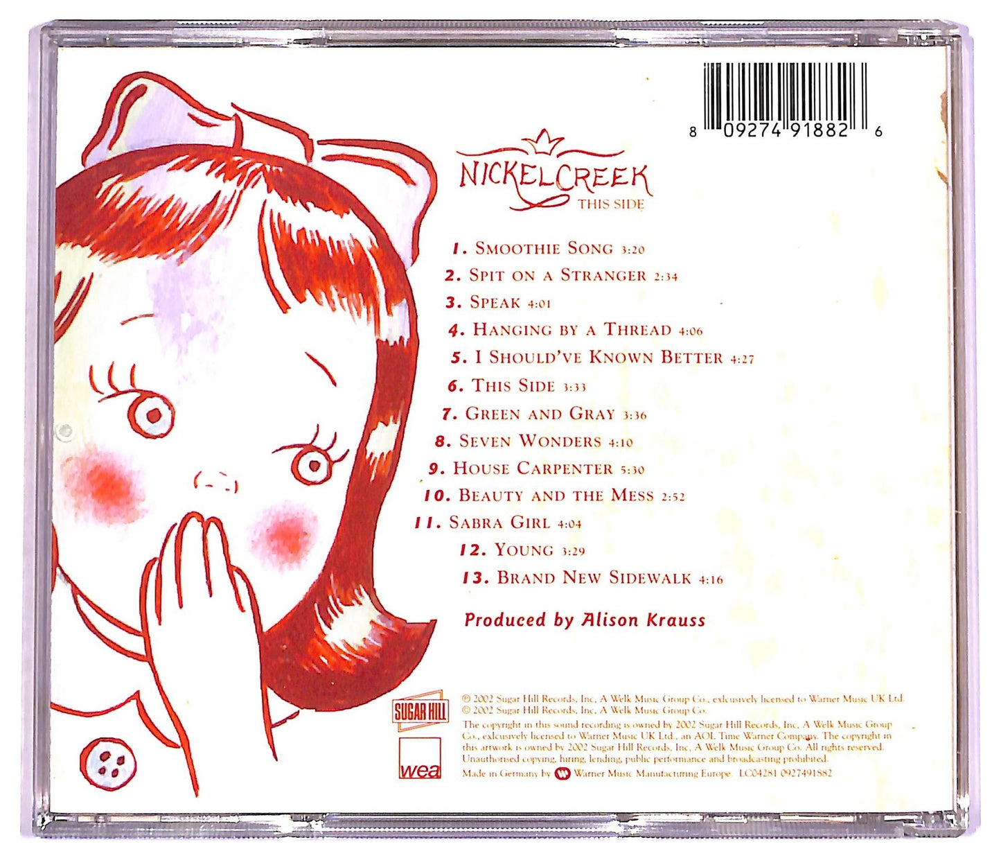 EBOND Nickel Creek - This Side CD CD081340