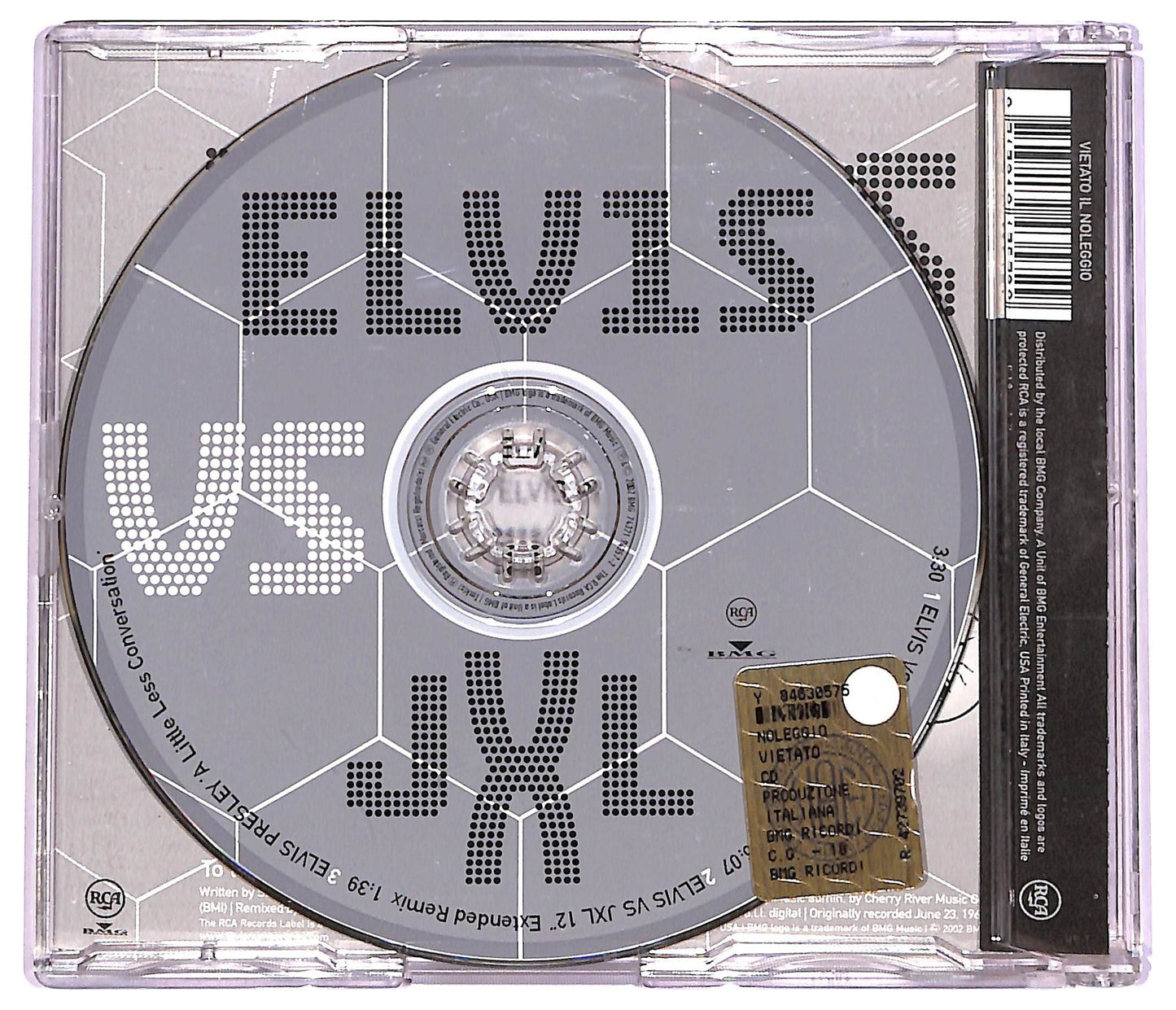 EBOND Elvis Vs JXL - A Little Less Conversation CD CD081353