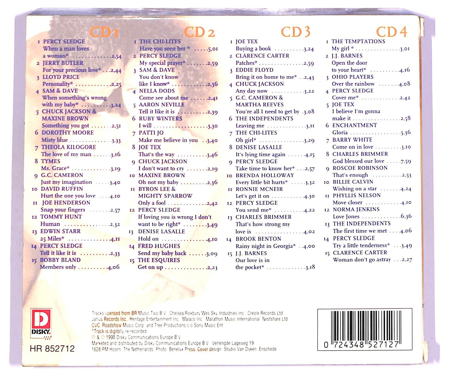 EBOND Various - Sweet Soul CD CD081356