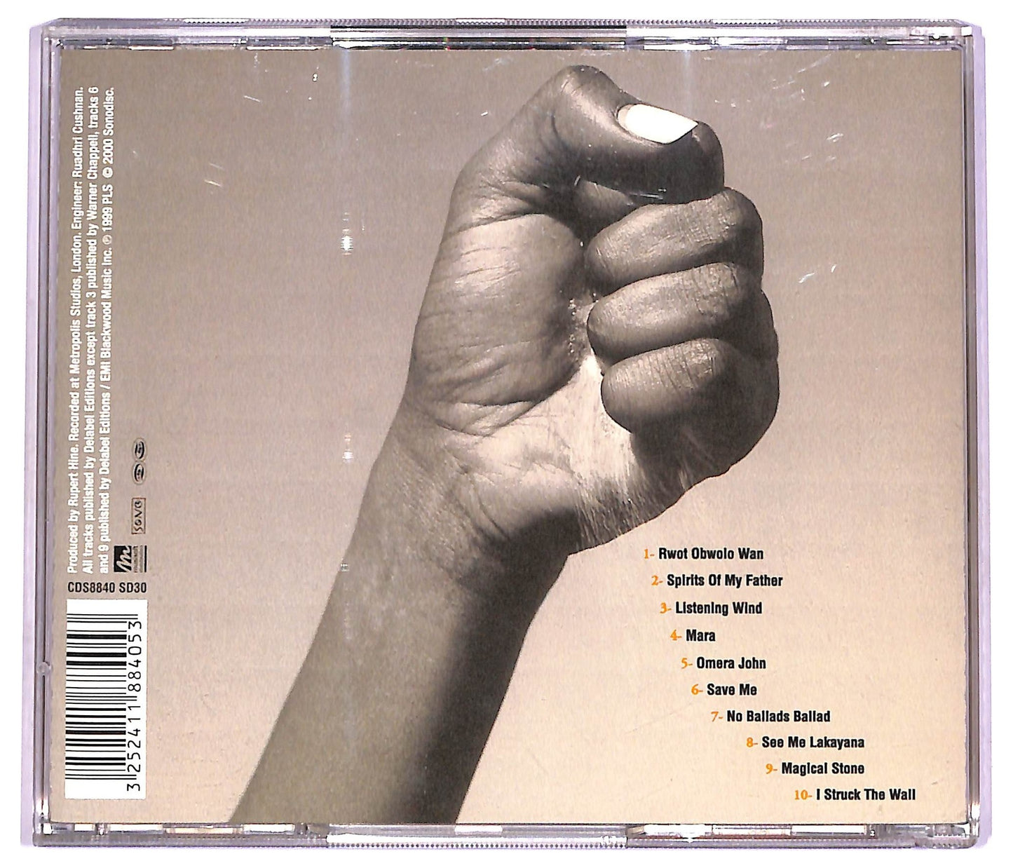 EBOND Geoffrey Oryema - Spirit CD CD081415