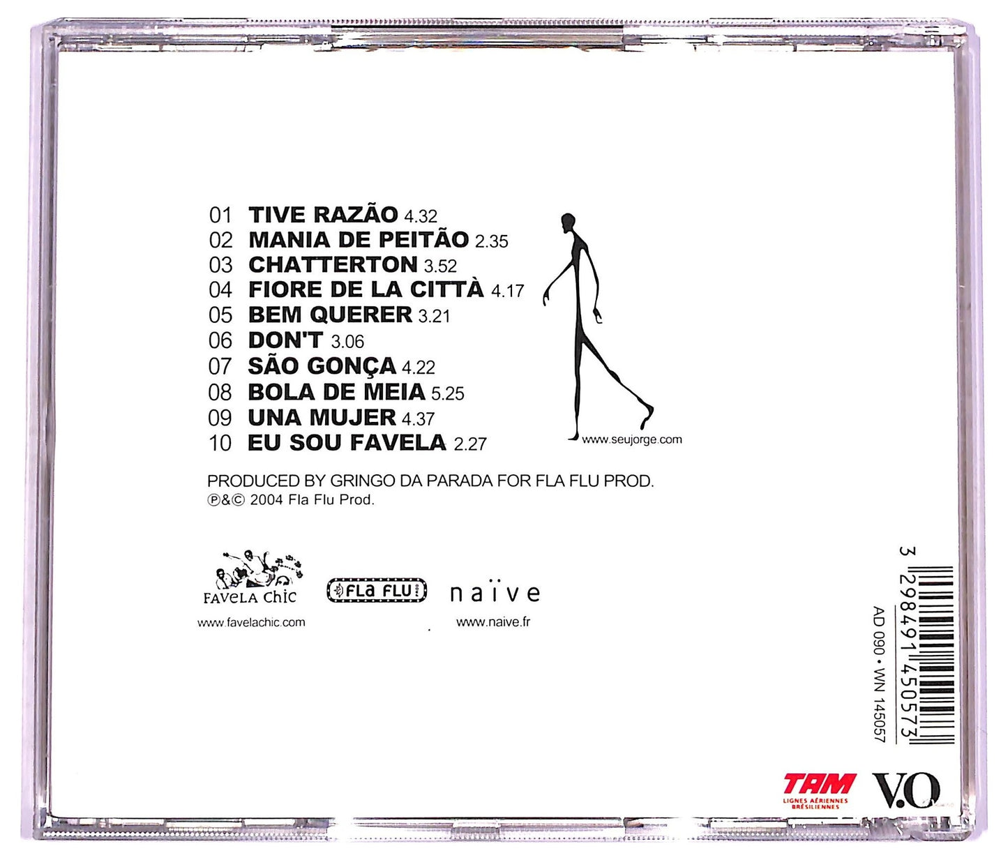 EBOND Seu Jorge - Cru CD CD081433