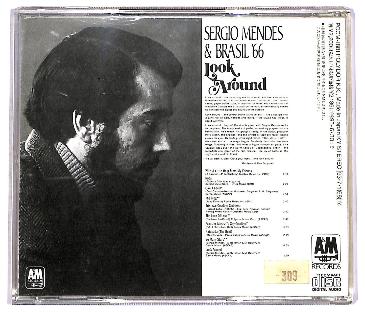 EBOND Sergio Mendes & Brasil '66 - Look Around CD CD081457