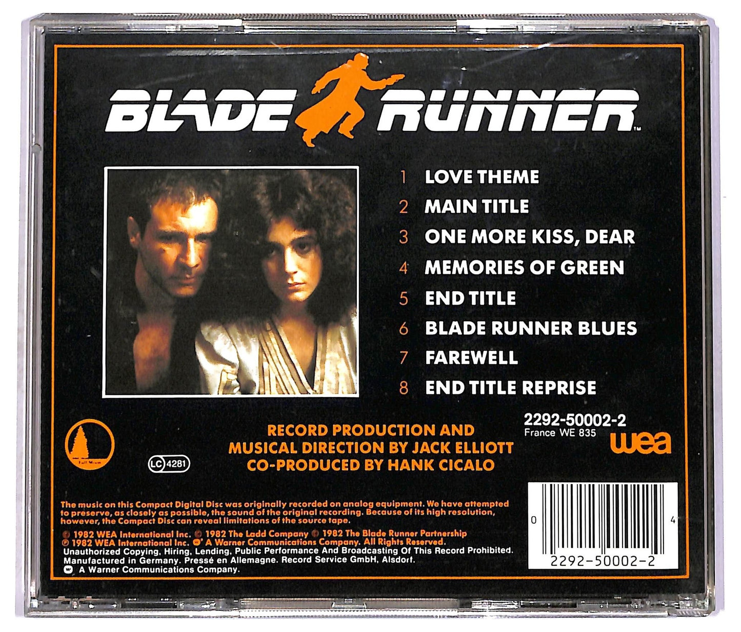 EBOND The New American Orchestra - Blade Runner CD CD081552