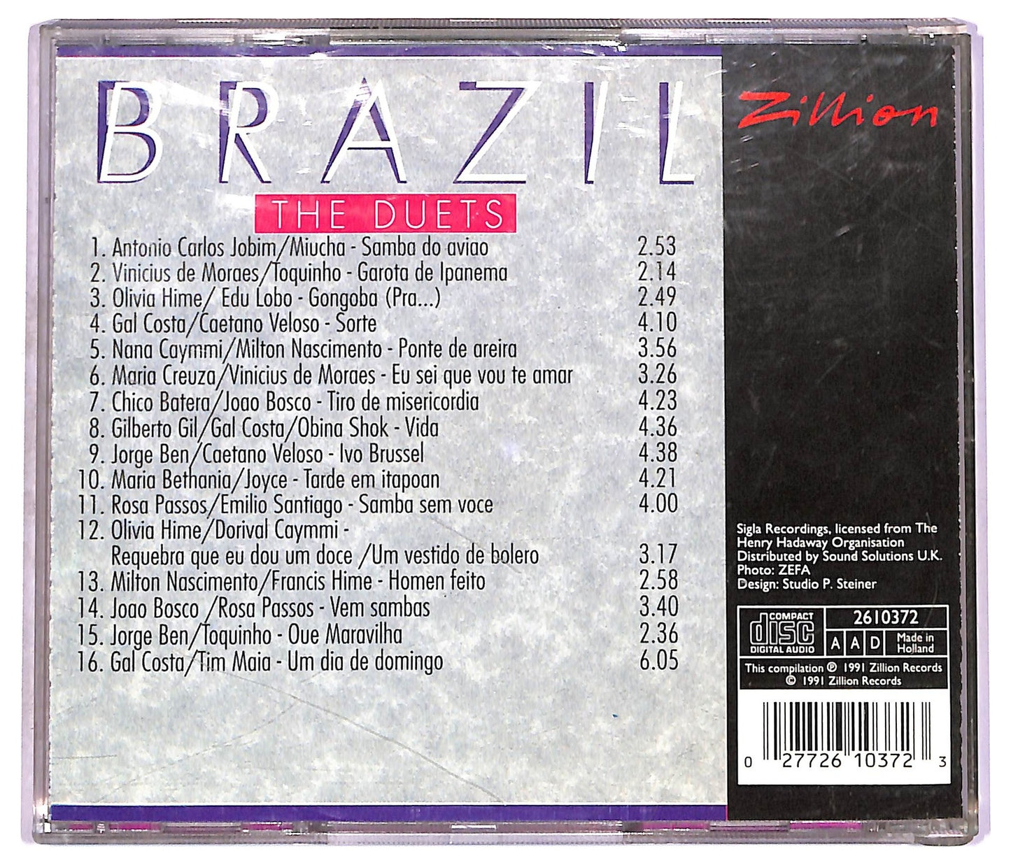 EBOND Various - Brazil - The Duets CD CD081602