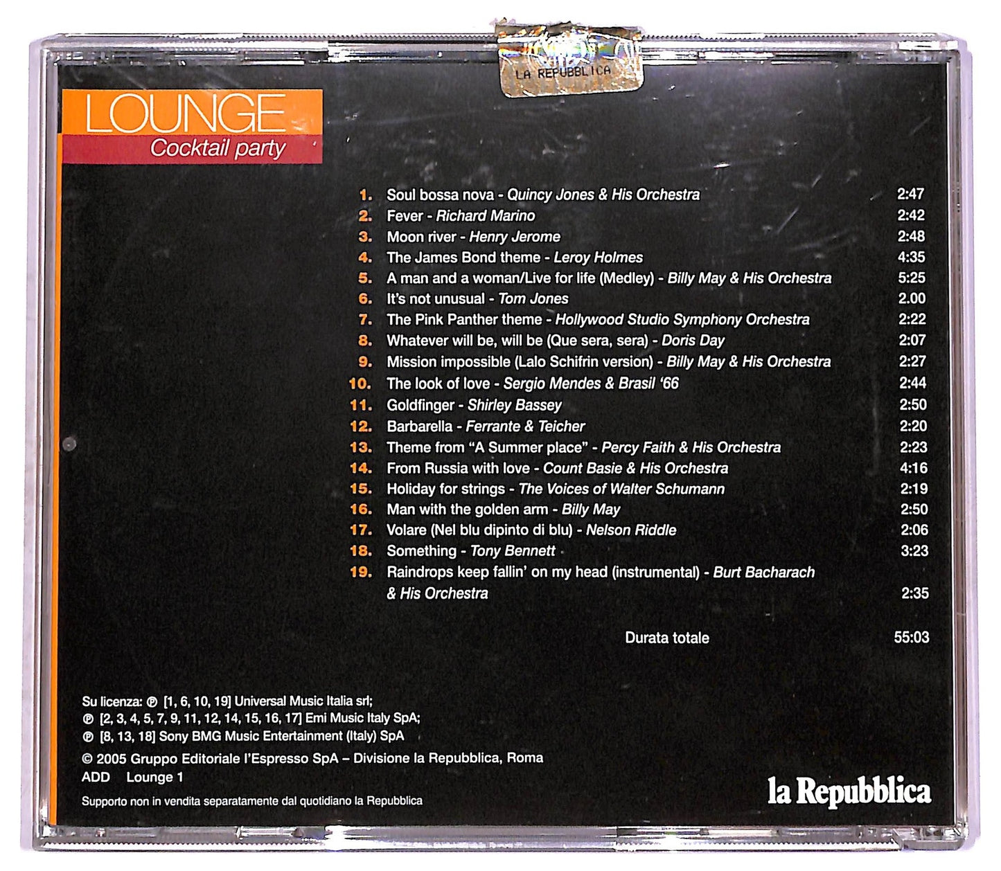 EBOND Various - Lounge - Cocktail Party CD CD081625