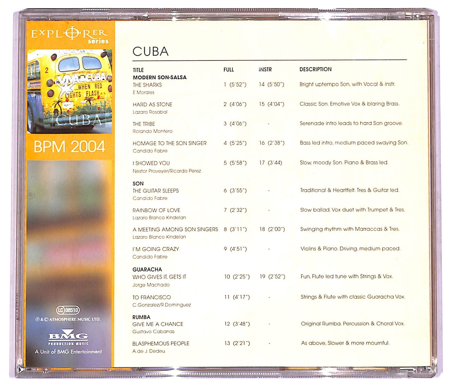 EBOND Various - Cuba CD CD081640