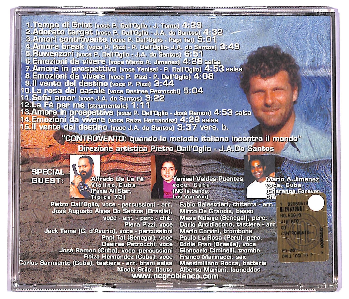 EBOND Pietro dall'Oglio - Controvento CD CD081649