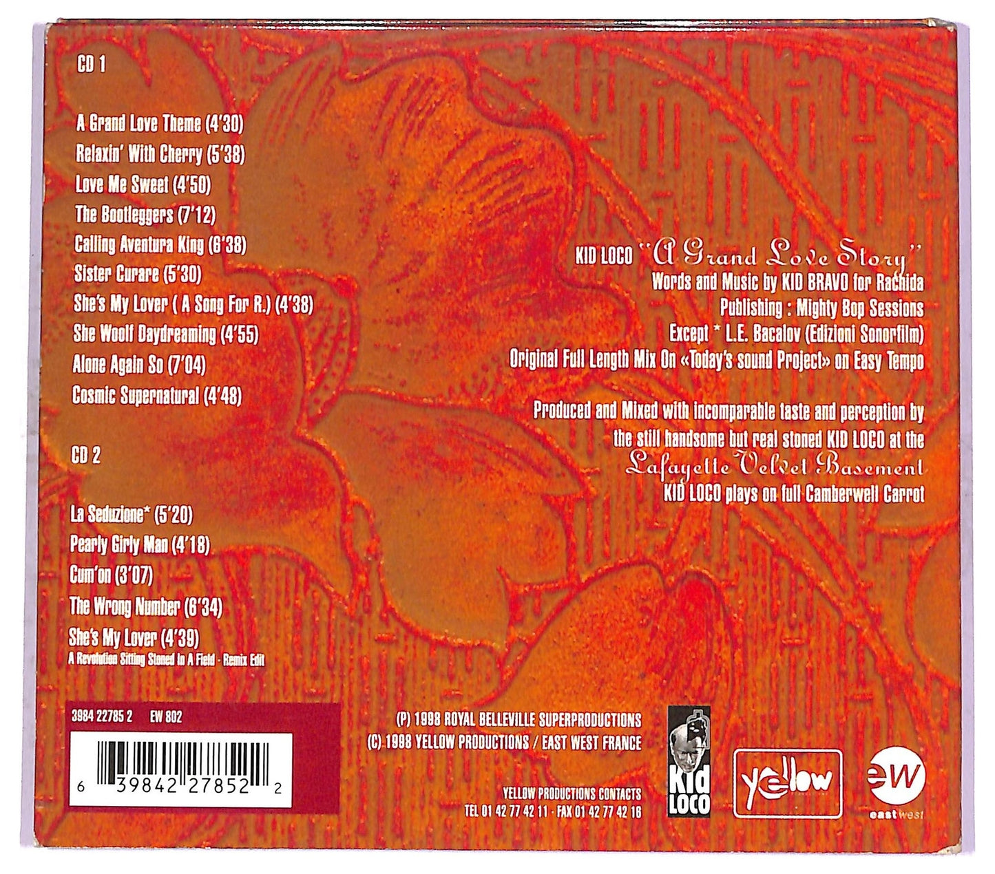 EBOND Kid Loco - A Grand Love Story CD CD081651