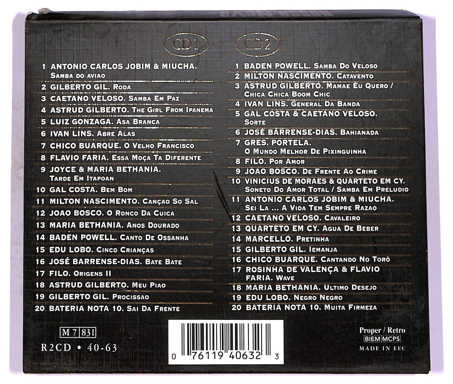 EBOND Various - Bossa Nova e Samba CD CD081658