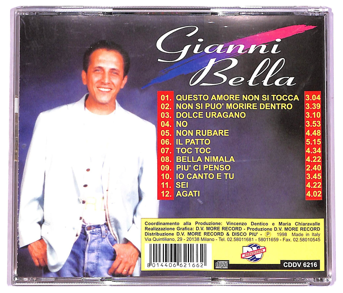 EBOND Gianni Bella - Gianni Bella CD CD081807
