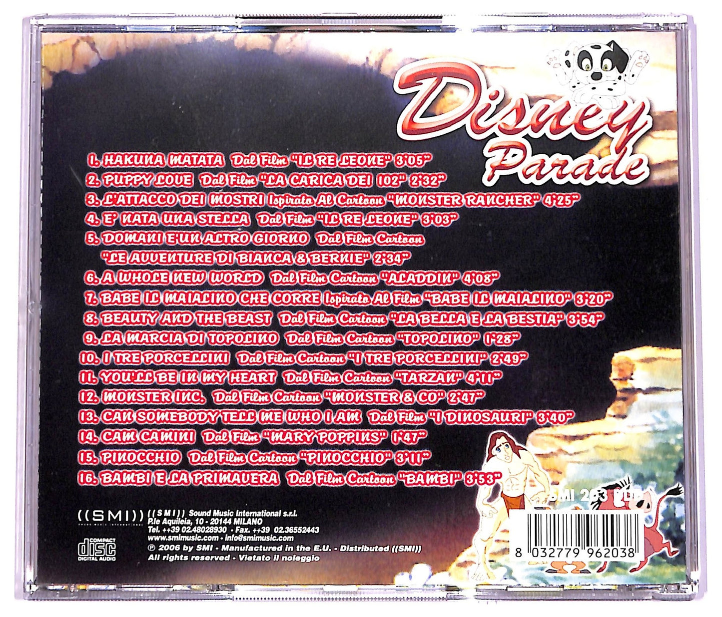 EBOND Various - Disney Parade CD CD081857