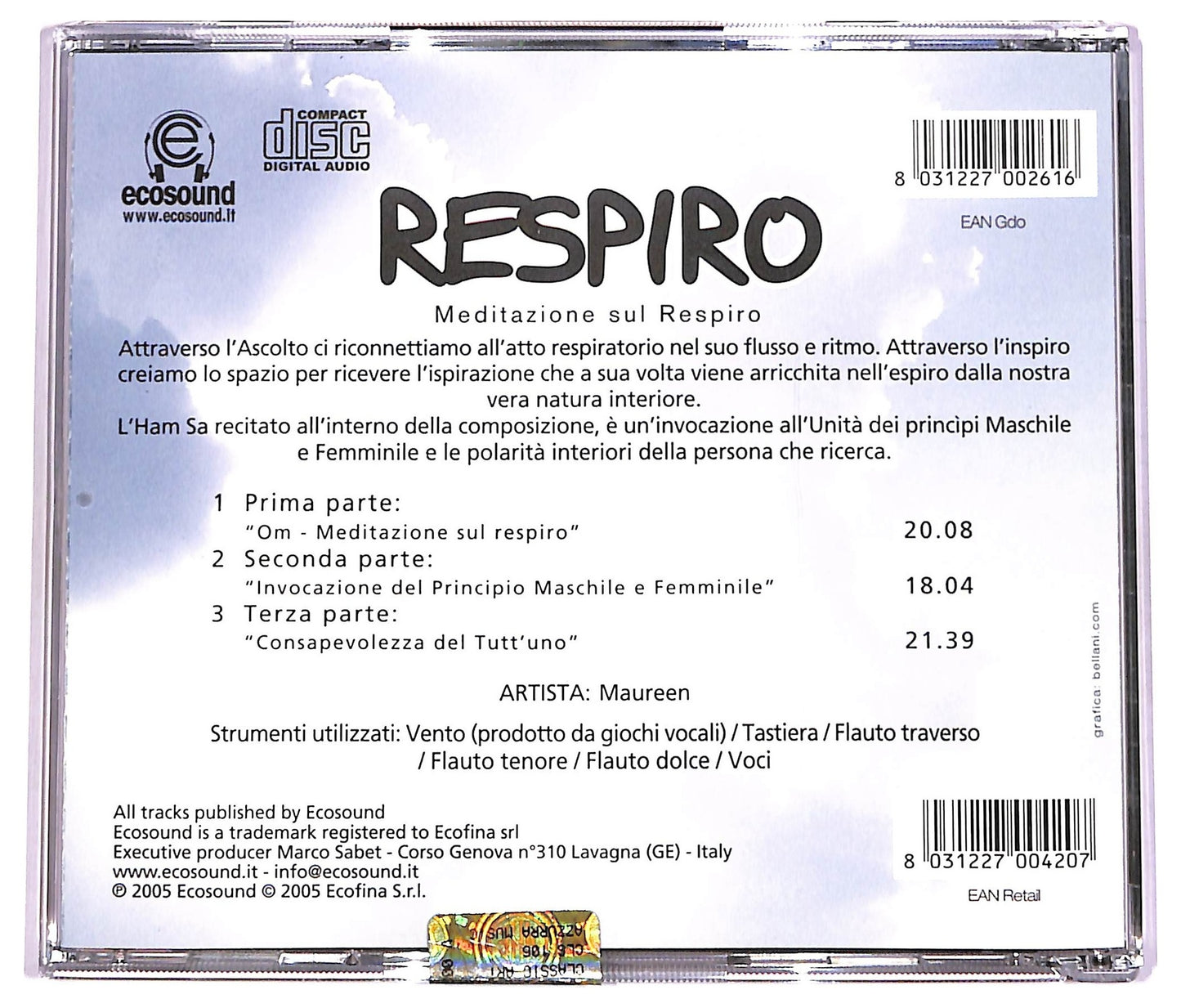 EBOND Various - Respiro CD CD081939