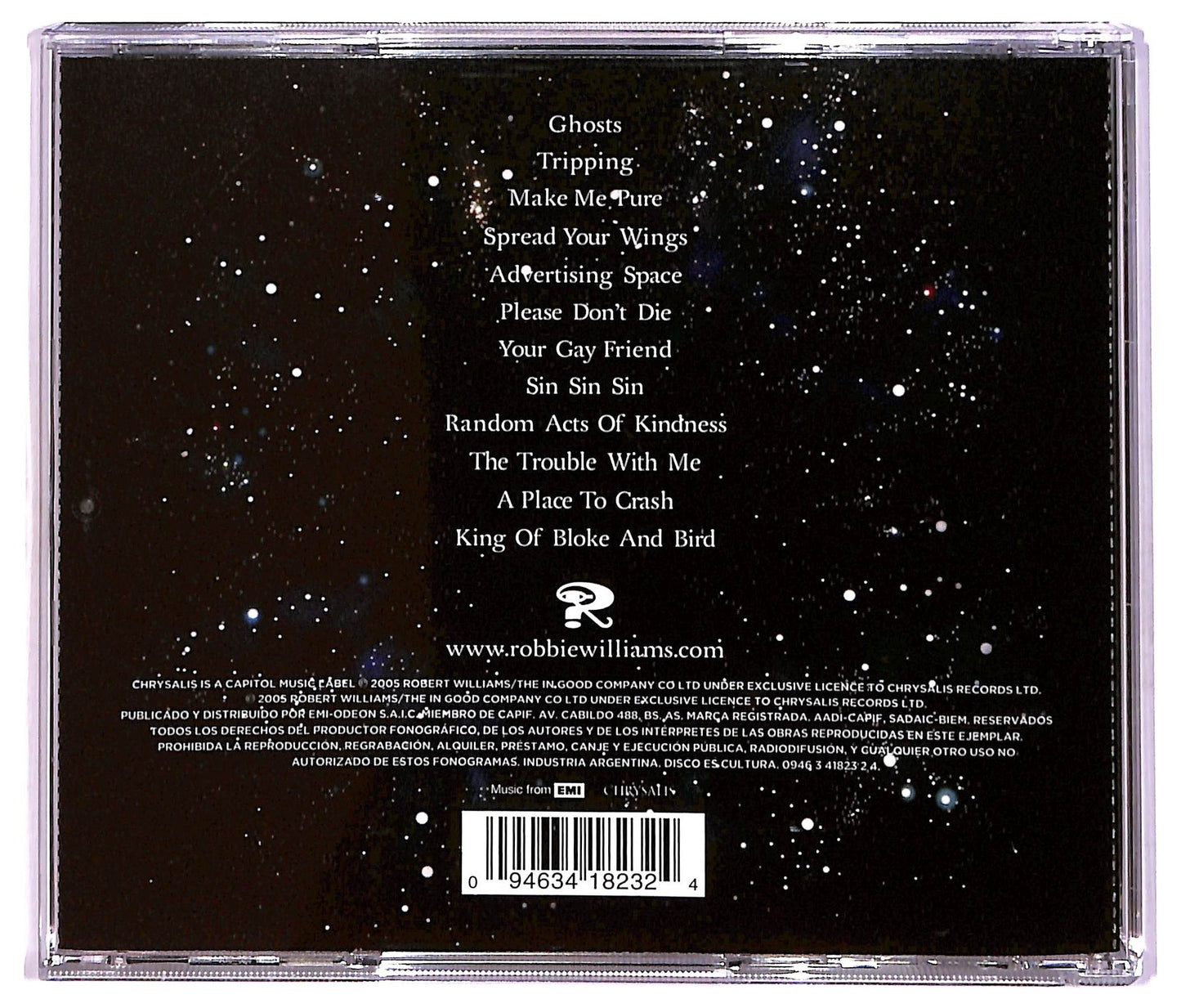 EBOND Robbie Williams - Intensive Care CD CD082030
