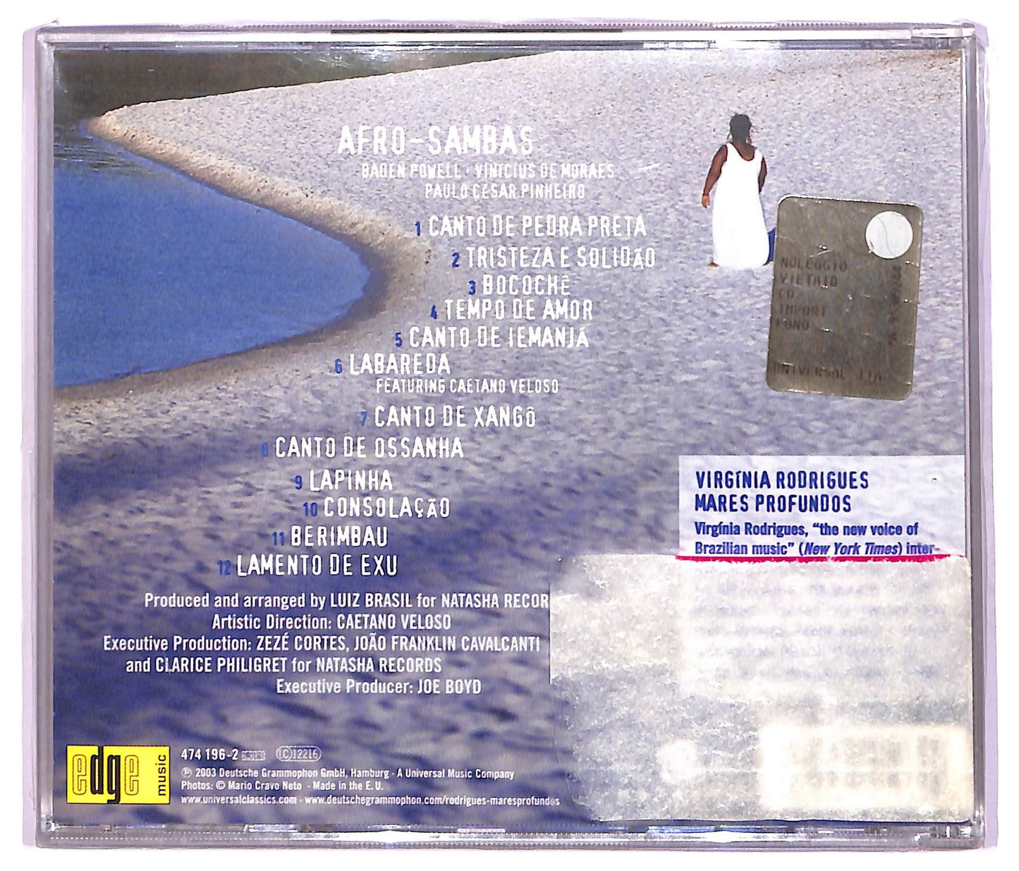 EBOND Virginia Rodrigues - Mares Profundos CD CD082046