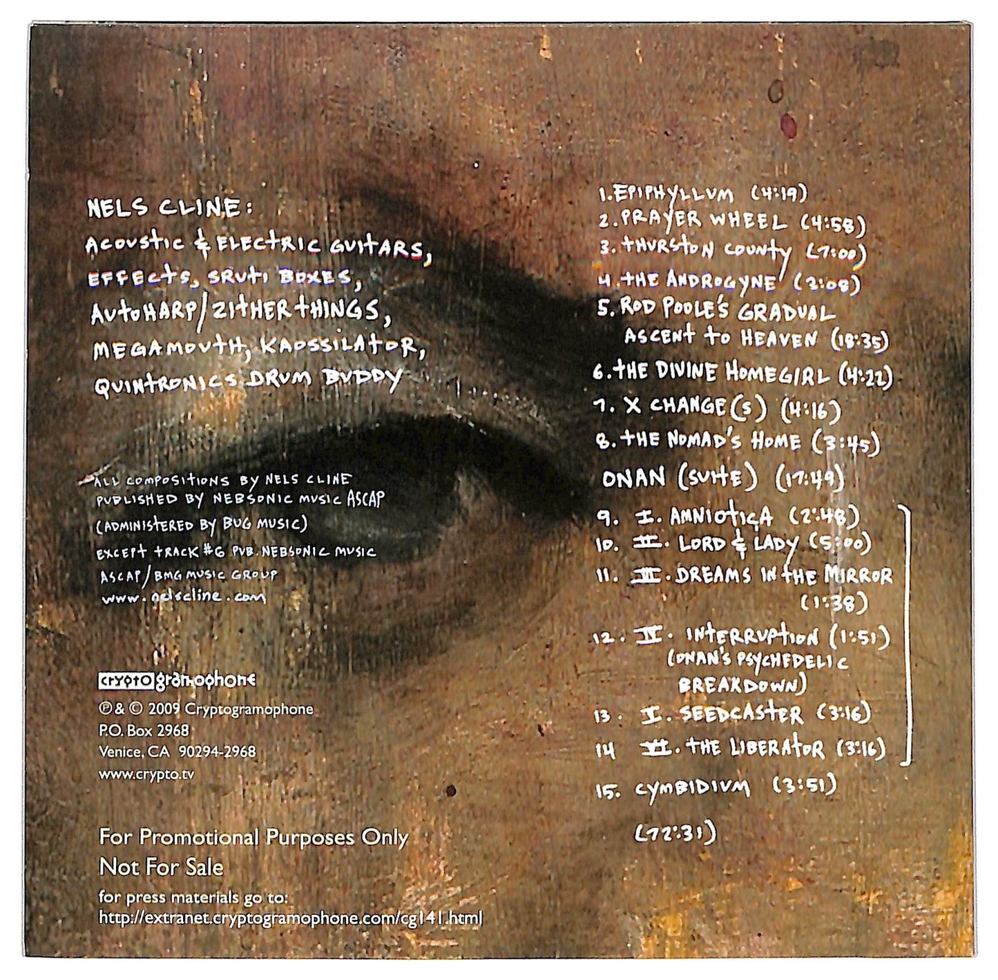 EBOND Nels Cline - Coward CD CD082102