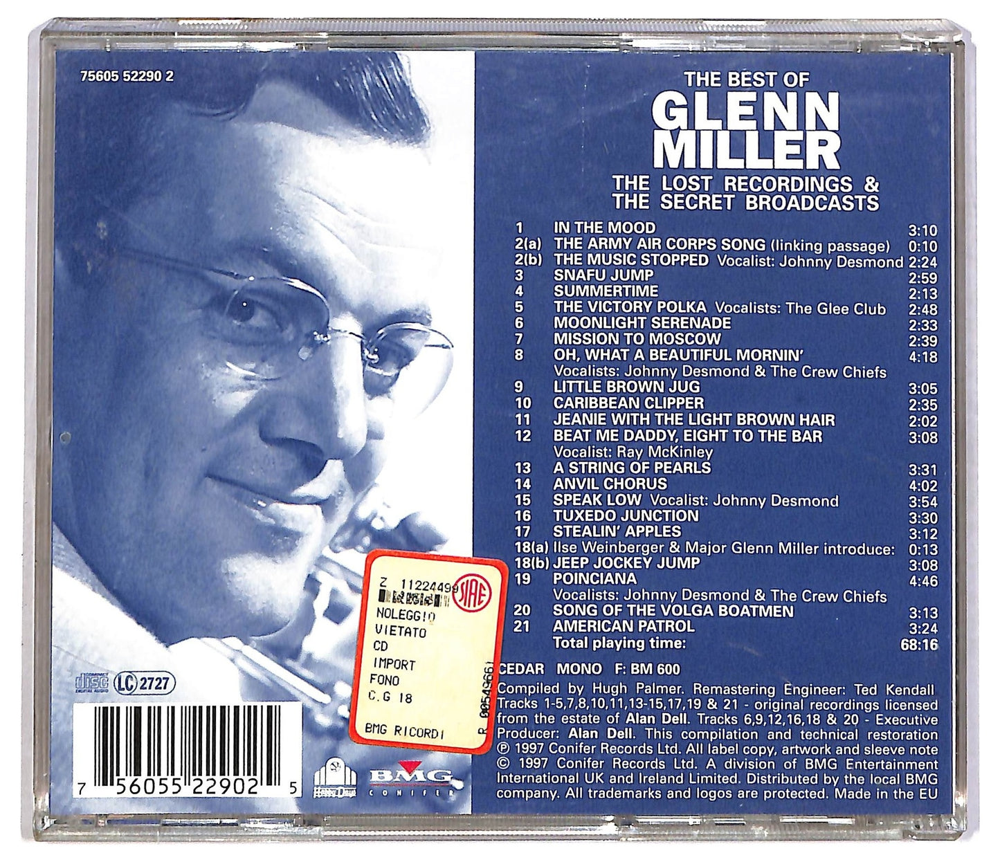 EBOND Glenn Miller - The Best Of The Lost Recordings CD CD082116