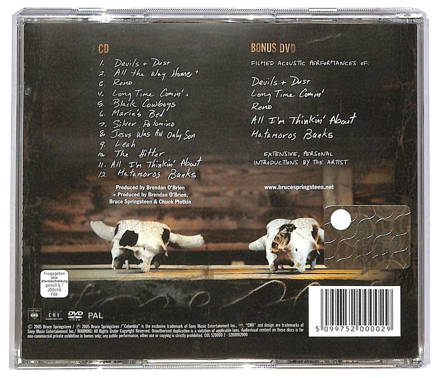 EBOND Bruce Springsteen - Devils & Dust CD CD082201