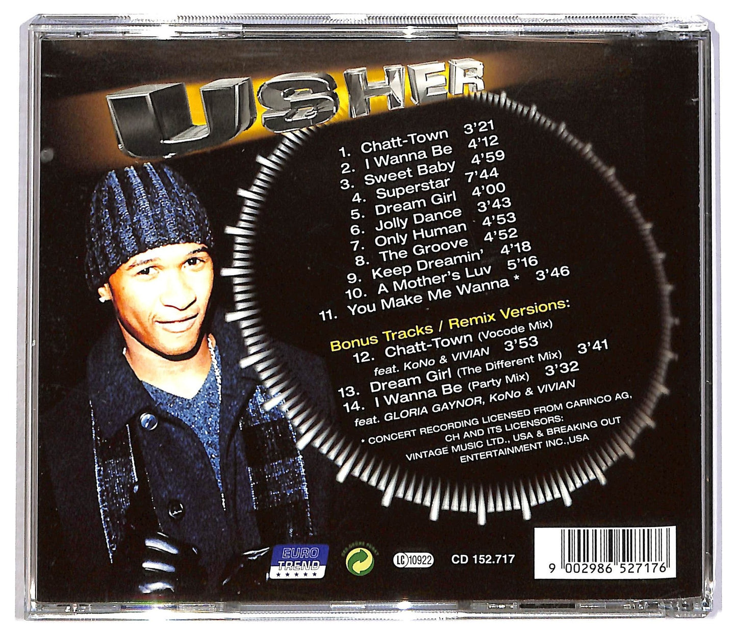 EBOND Usher - Usher (Re-Worked Master) CD CD082204