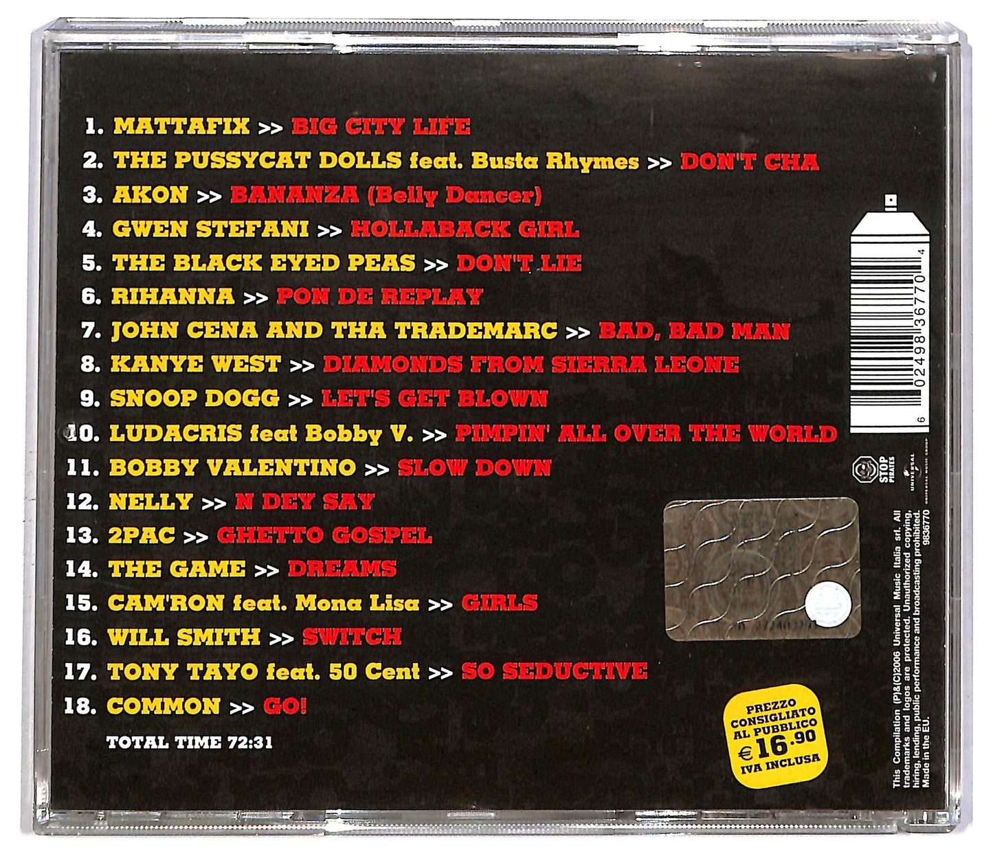 EBOND Various - Hip Hop Don't Stop 2006 CD CD082208