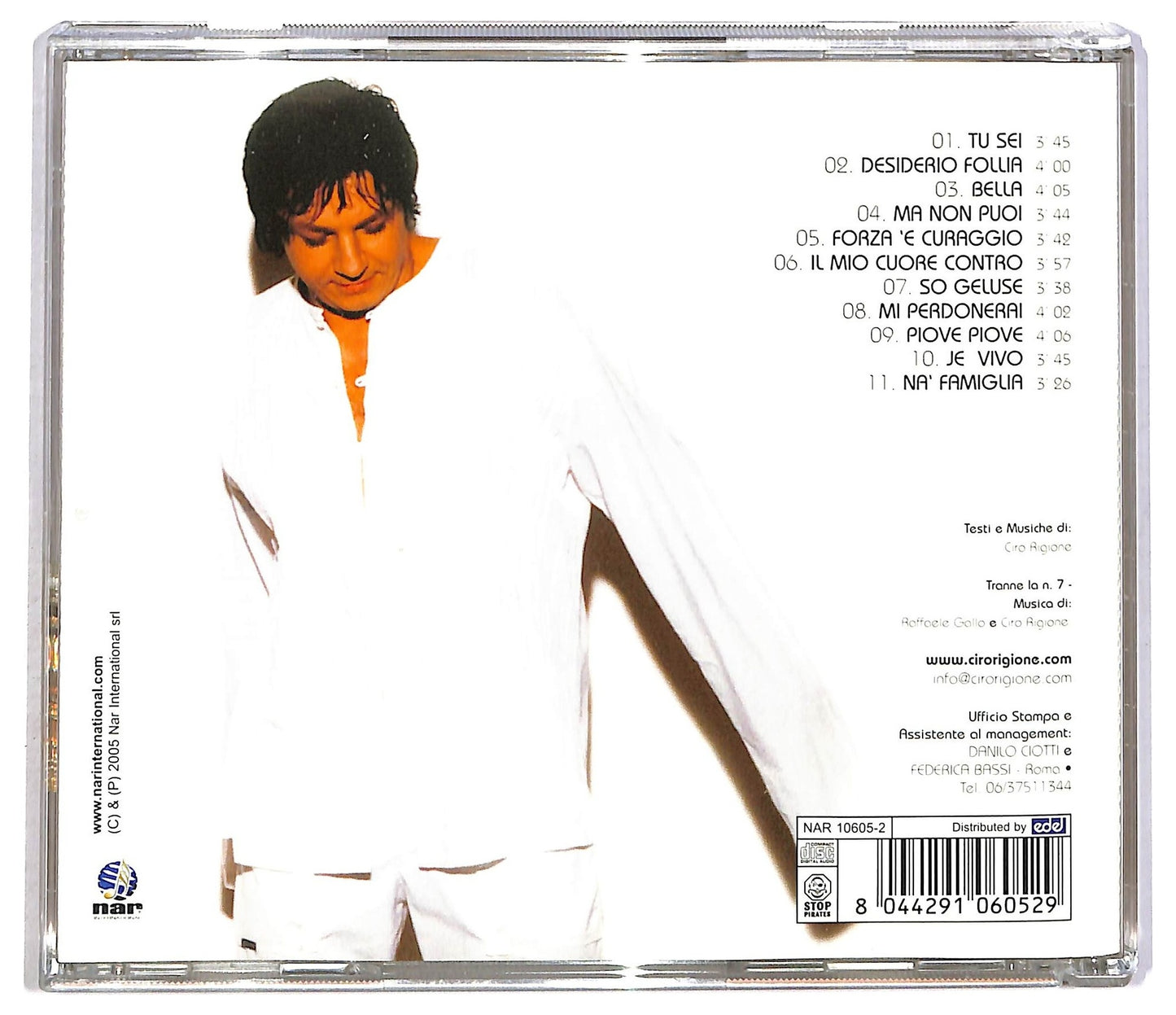 EBOND Ciro Rigione - Tu Sei CD CD082217