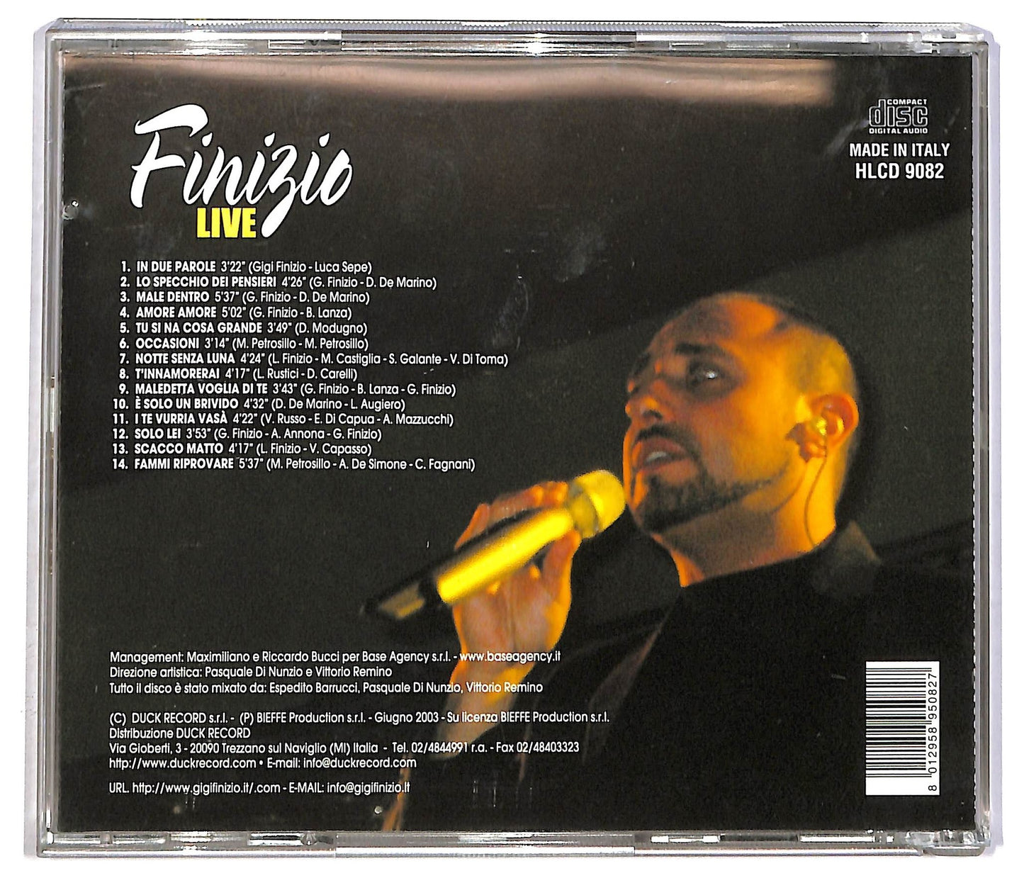 EBOND Gigi Finizio - Finizio Live CD CD082218
