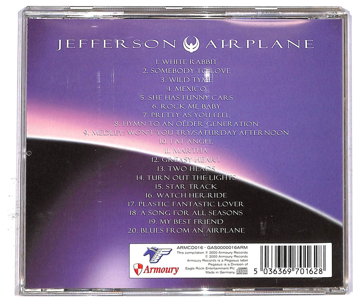 EBOND Jefferson Airplane - Somebody To Love CD CD082322