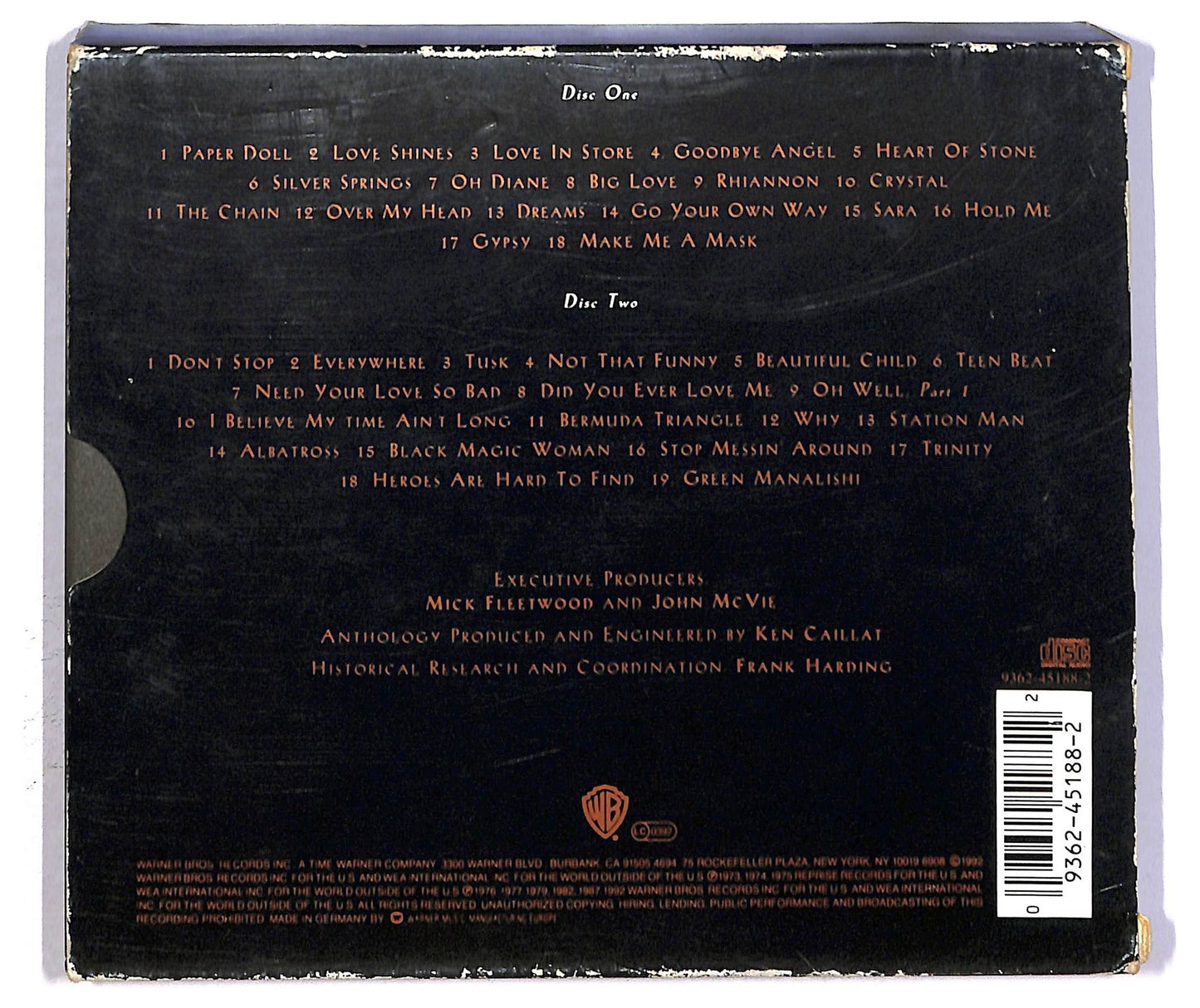 EBOND Fleetwood Mac - The Chain (Selections From 25 Years) CD CD082353