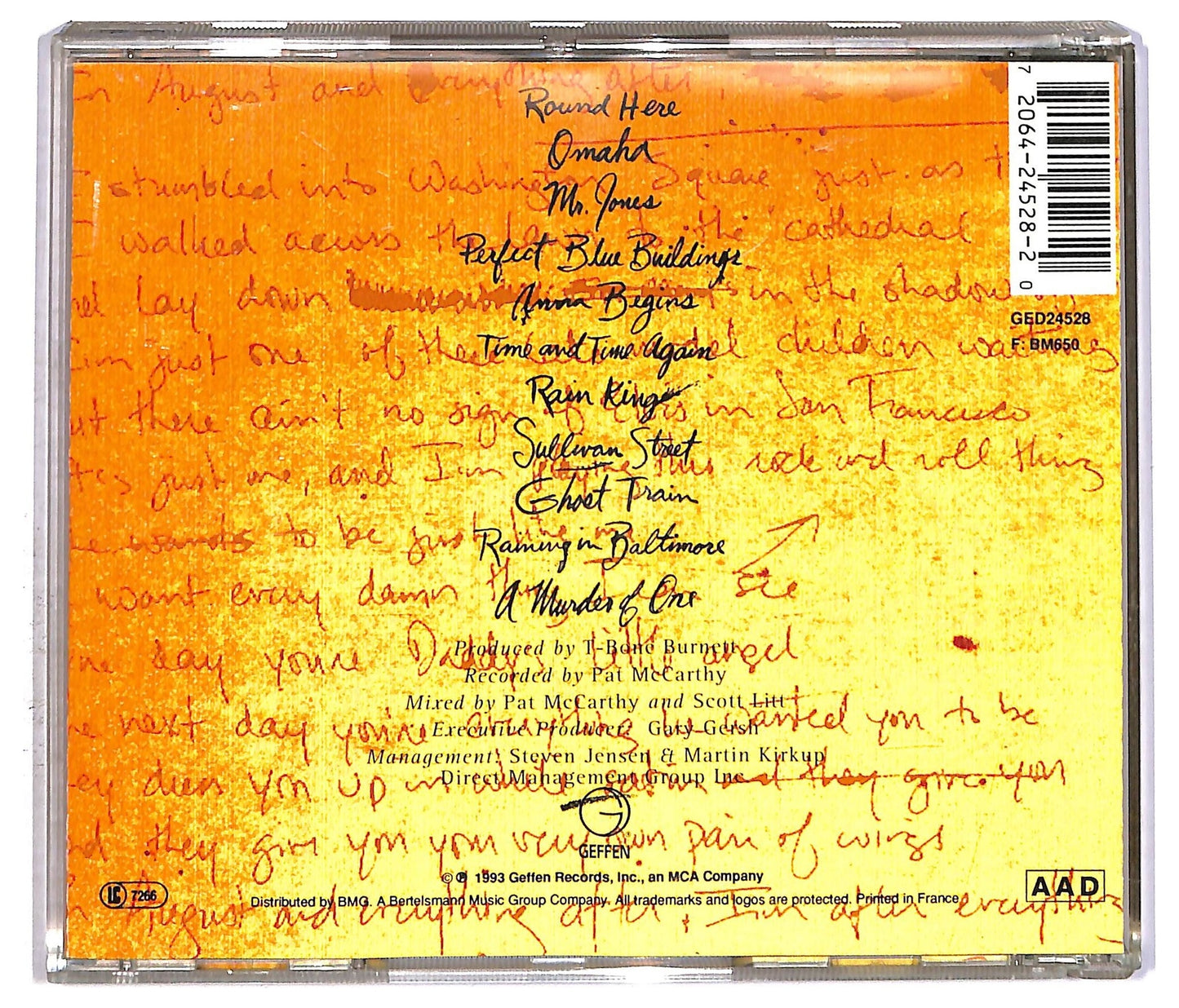 EBOND Counting Crows - August And Everything After CD CD082407