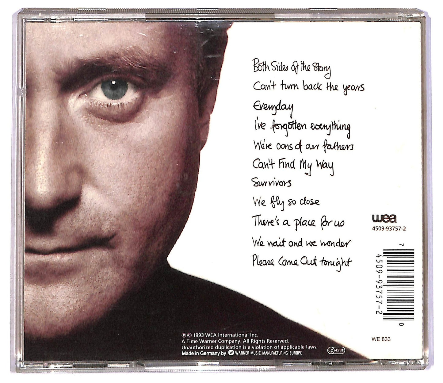 EBOND Phil Collins - Both Sides CD CD082427