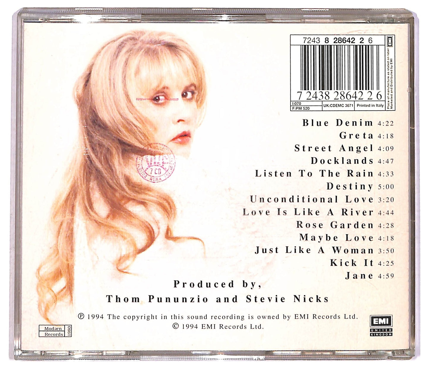 EBOND Stevie Nicks - Street Angel CD CD082508