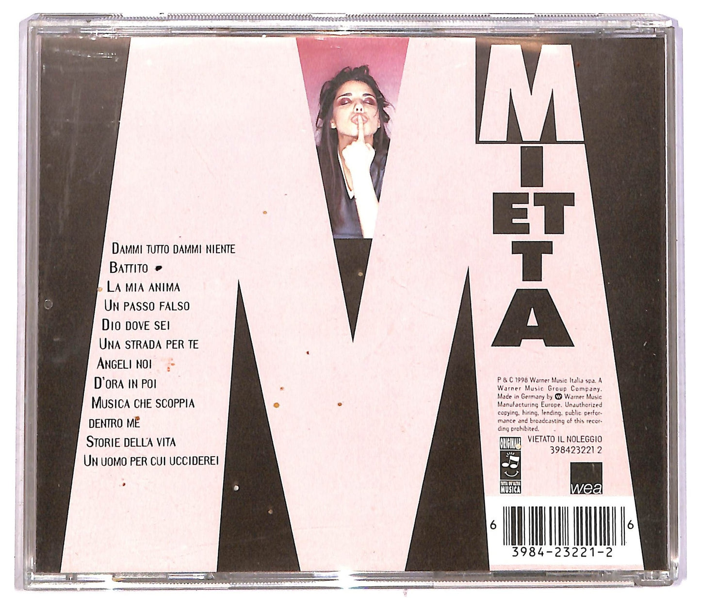 EBOND Mietta - La Mia Anima CD CD082619