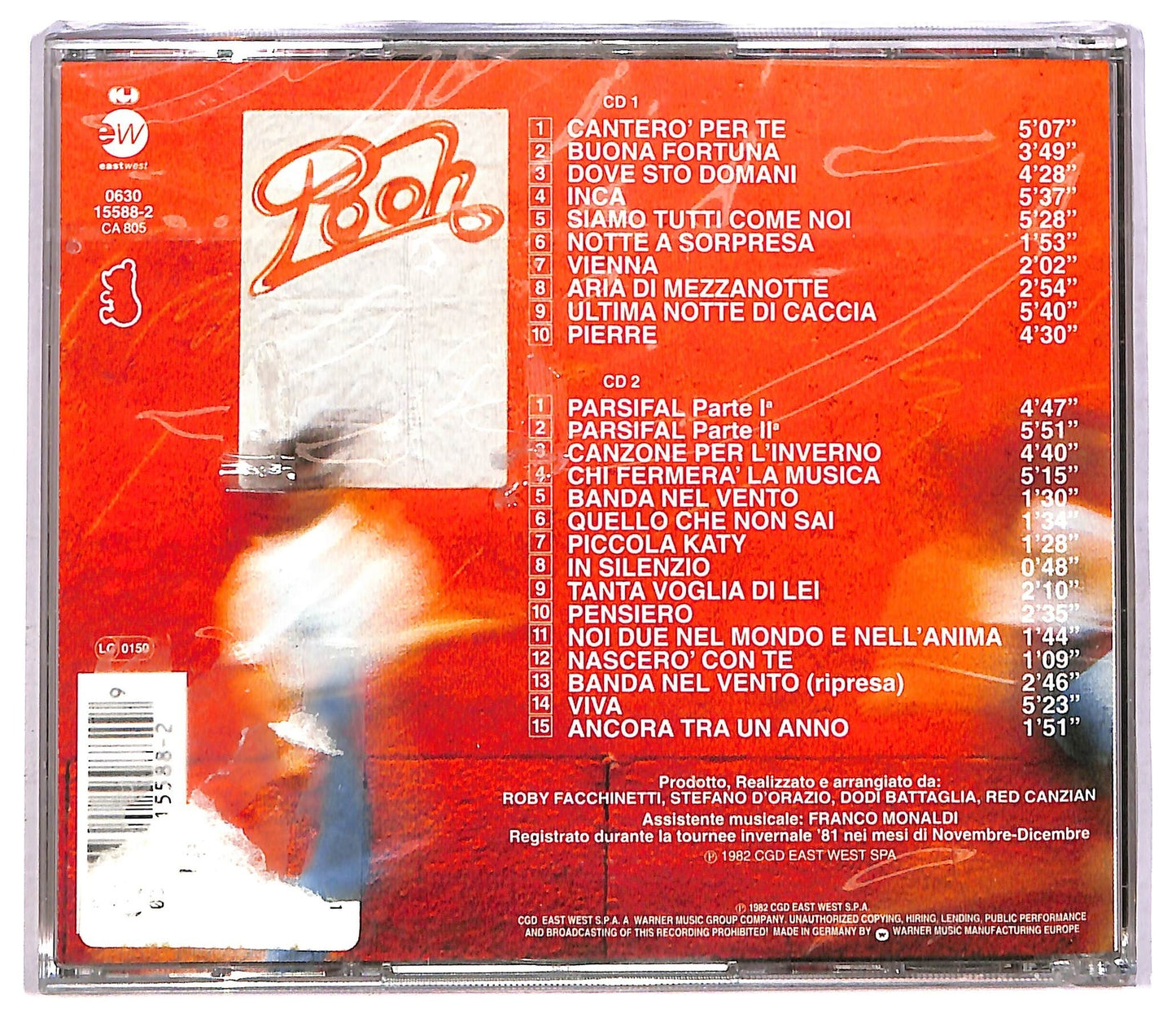 EBOND Pooh - Palasport CD CD082629