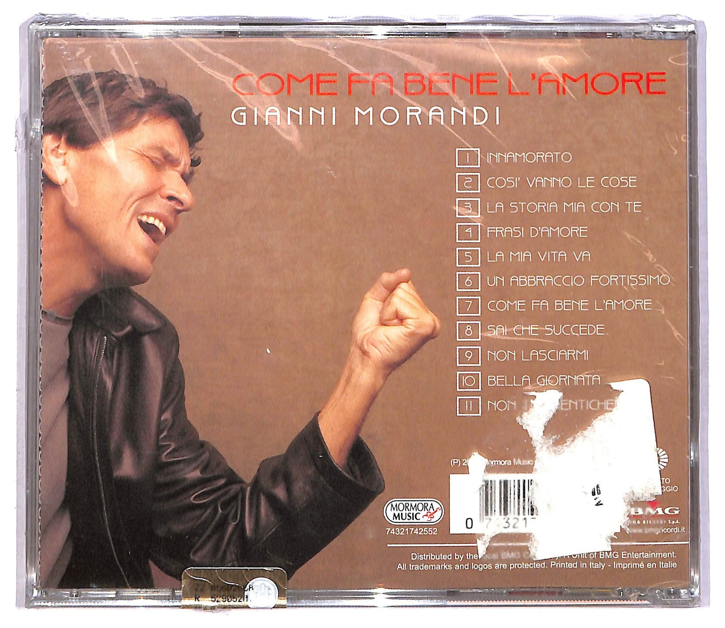 EBOND Gianni Morandi - Come Fa Bene L'amore CD CD082708
