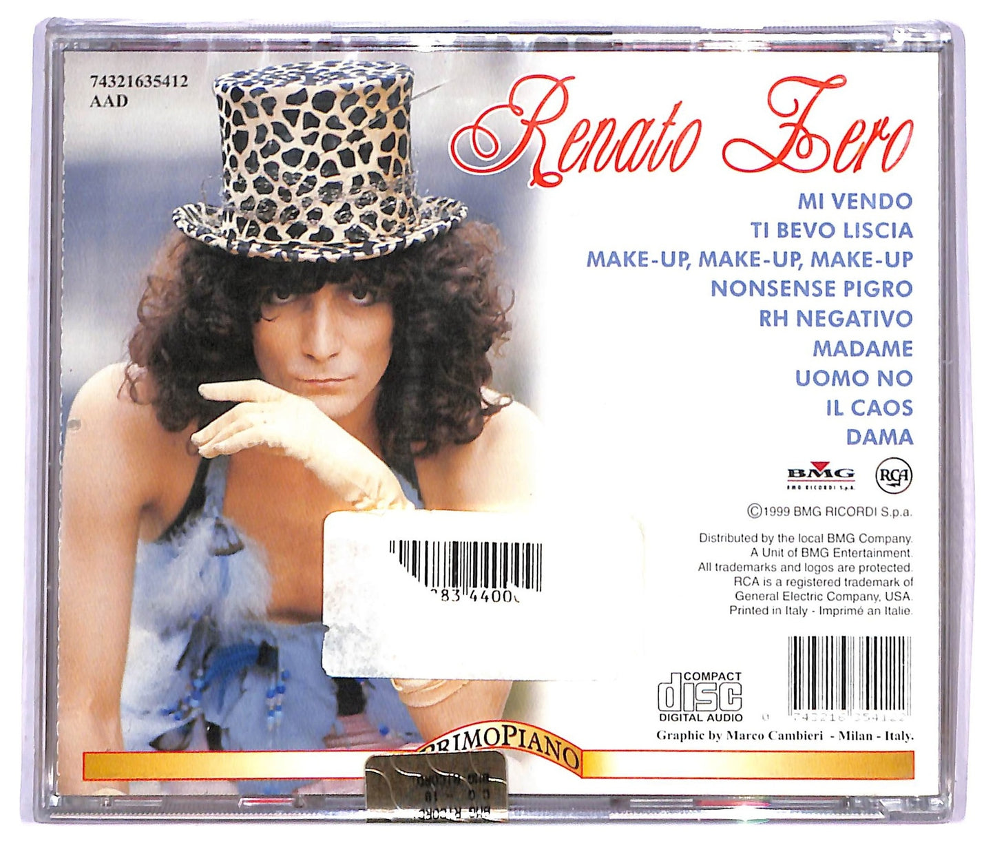 EBOND Renato Zero - Primo Piano 2 CD CD082811