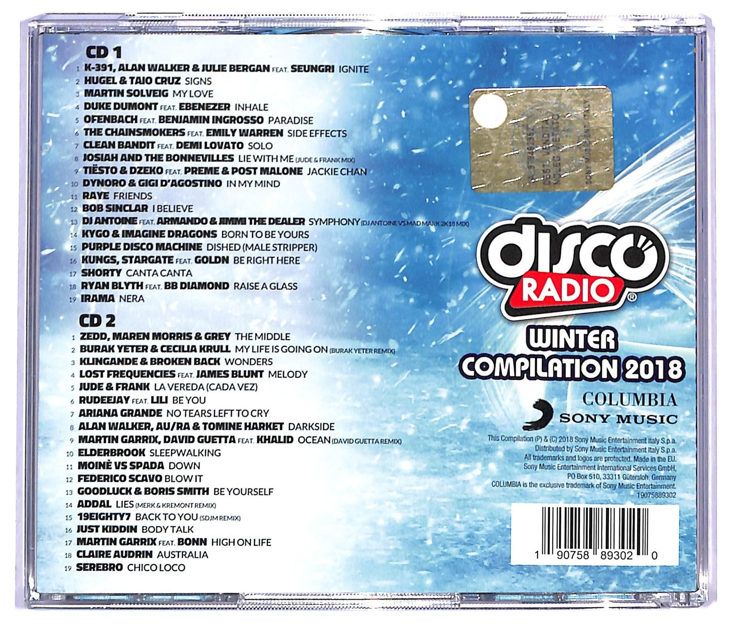 EBOND Various - Discoradio Winter Compilation 2018 CD CD082854