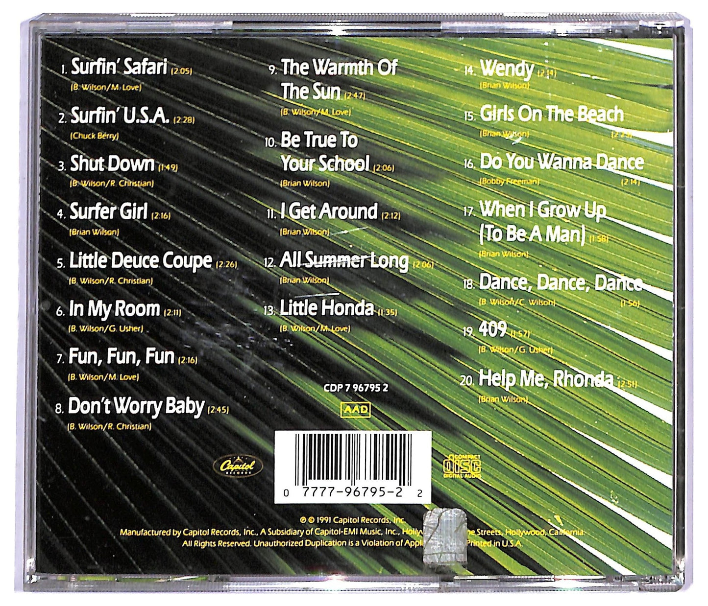 EBOND The Beach Boys - The Absolute Best Vol. 1 CD CD082910