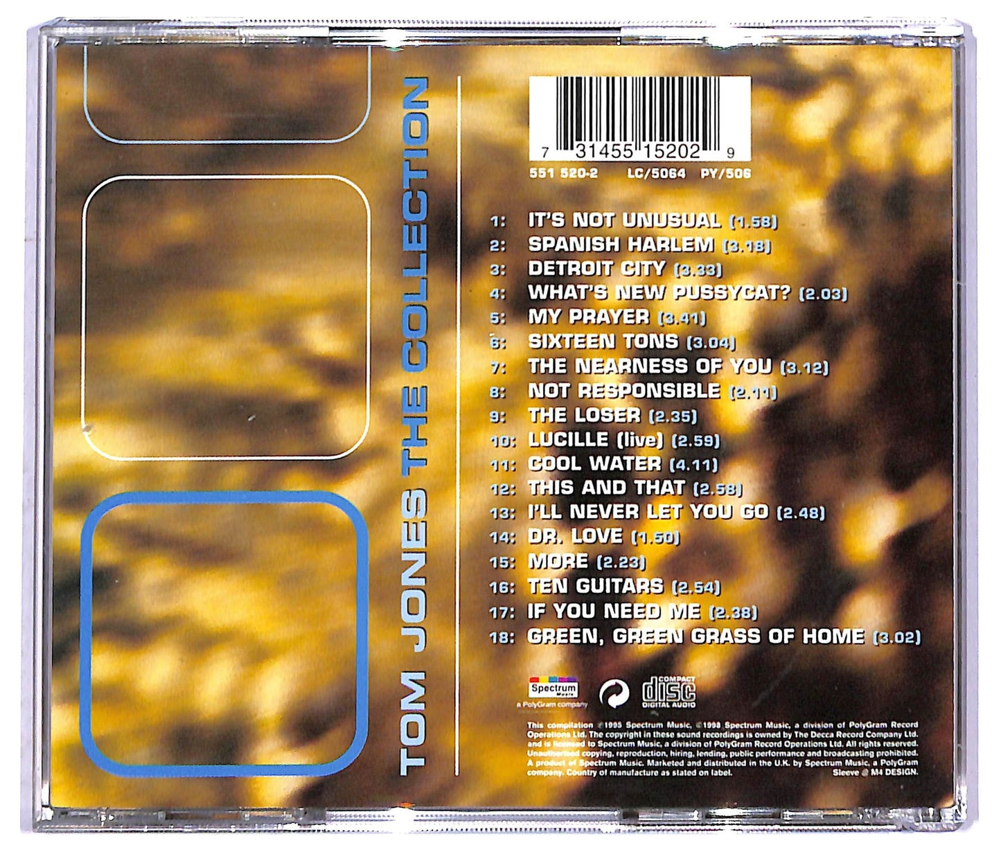 EBOND Tom Jones - The Collection CD CD082932