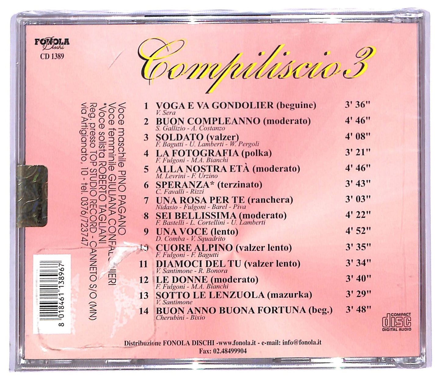 EBOND Various - Compiliscio 3 CD CD082951
