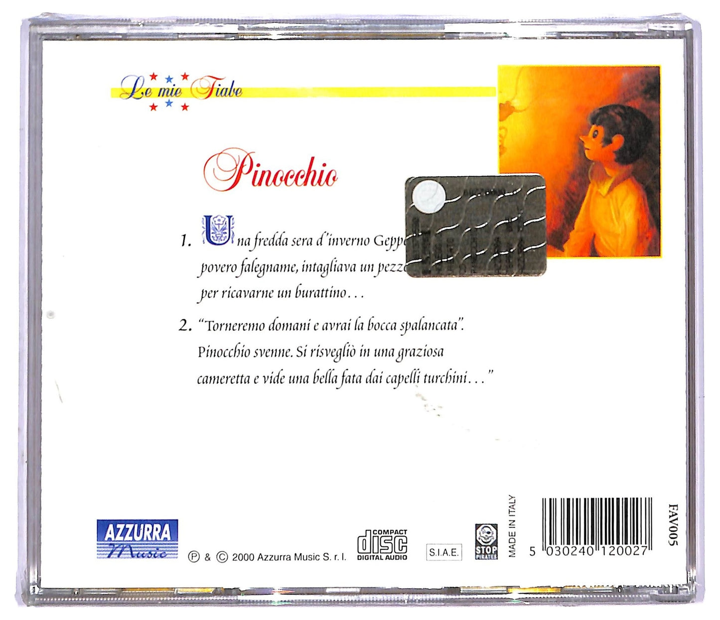 EBOND Various - le mie fiabe - Pinocchio CD CD083117