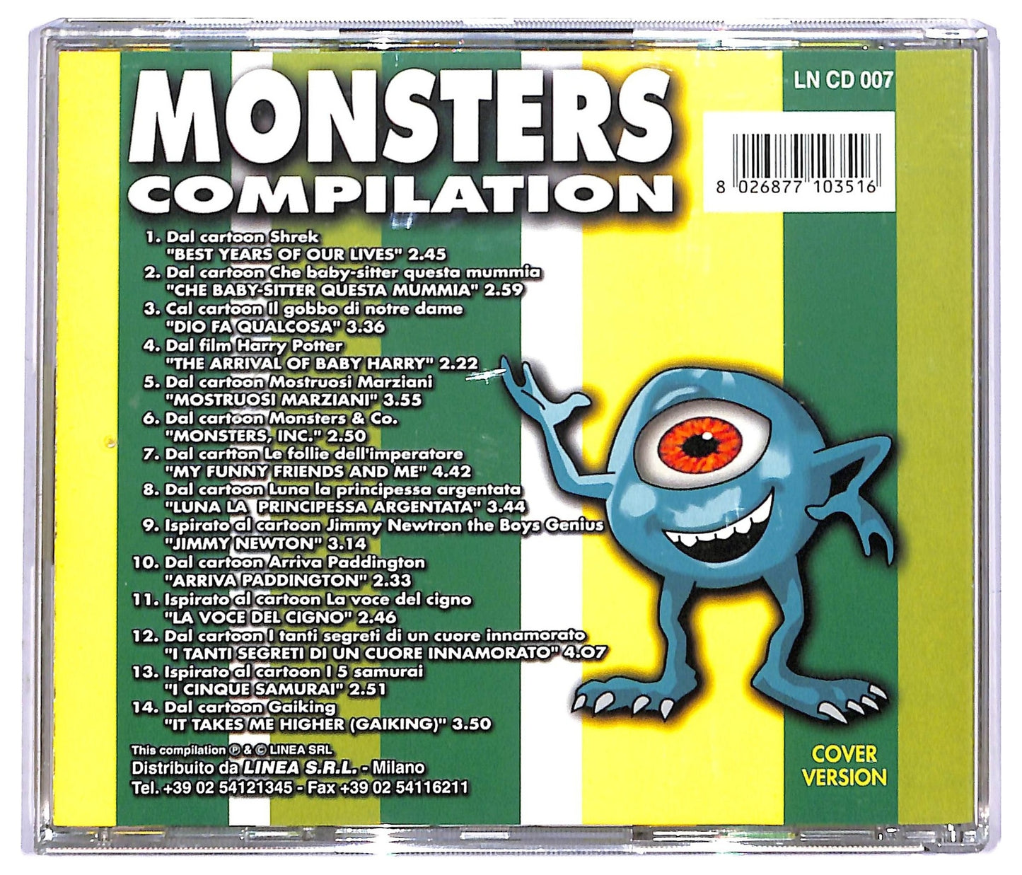 EBOND Various - Monsters Compilation CD CD083119