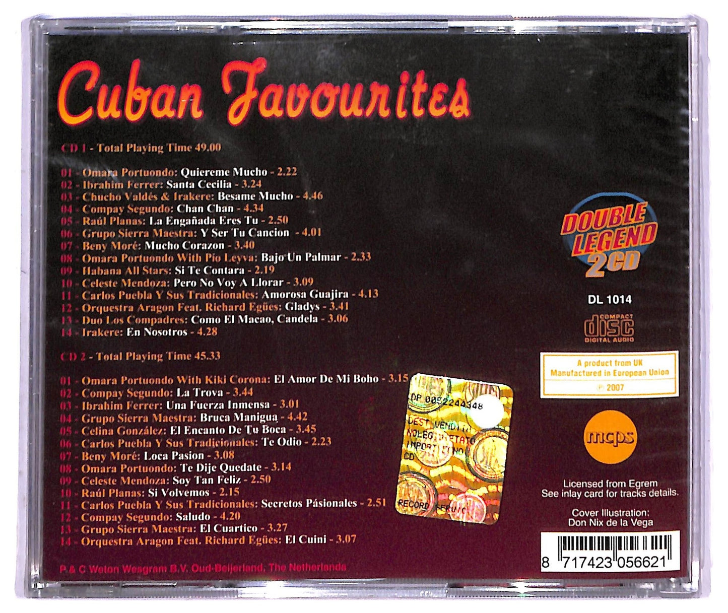 EBOND Various - Cuba Favourites CD CD083141