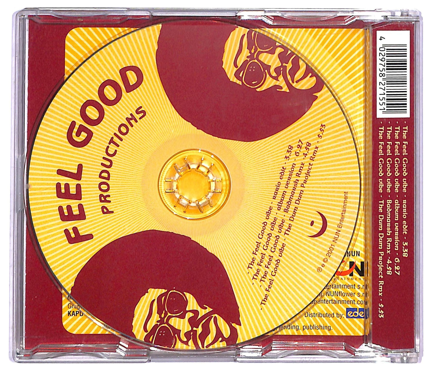 EBOND Feel Good Productions - The Feel Good Vibe - E.P. CD CD083218