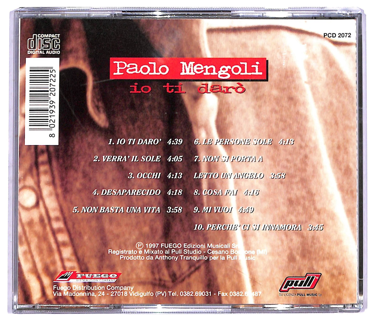 EBOND Paolo Mengoli - Io TI Daro CD CD083221