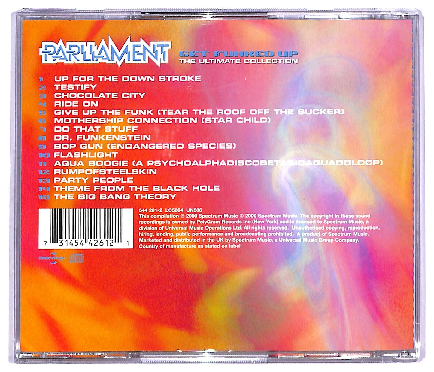 EBOND Parliament - Get Funked Up - The Ultimate Collection CD CD083230