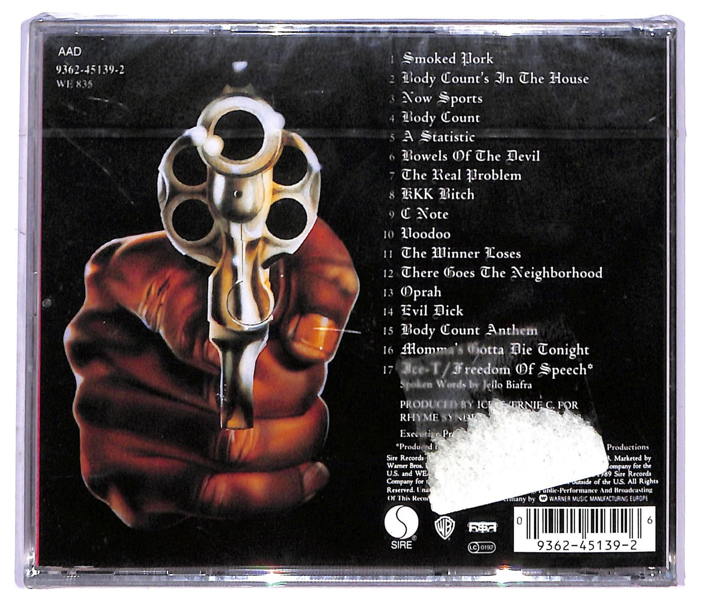 EBOND Body Count - Body Count CD CD083241