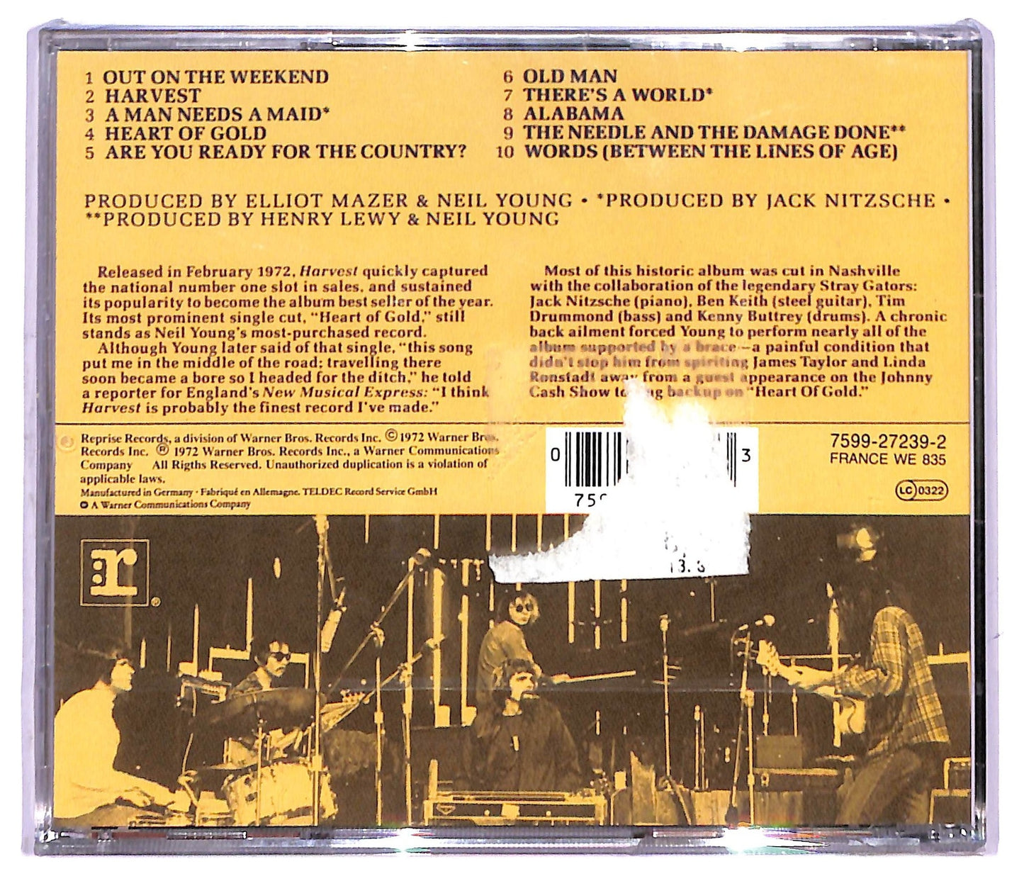 EBOND Neil Young - Harvest CD CD083244
