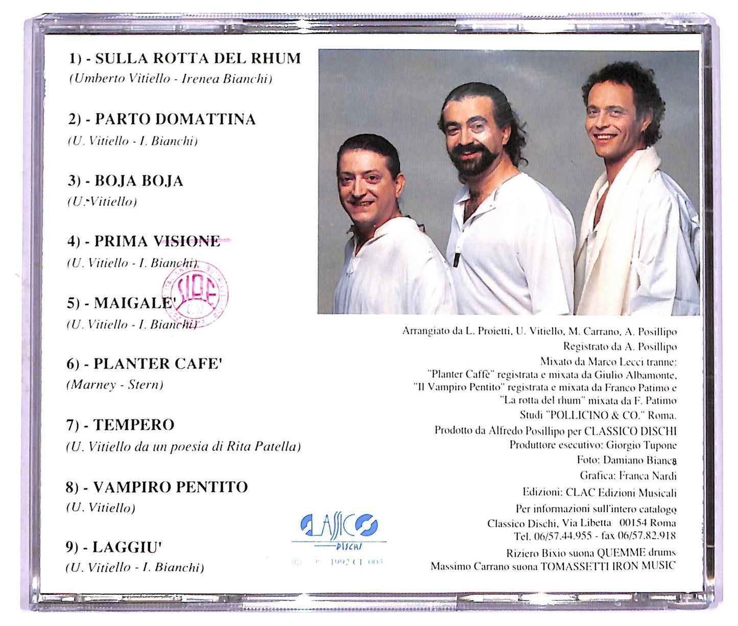 EBOND Trio Magico Quartet - Sulla Rotta Del Rhum CD CD083254